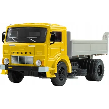 autíčko Kovový model - Nákladní automobil Jelcz 317, 1:43 Žlutá