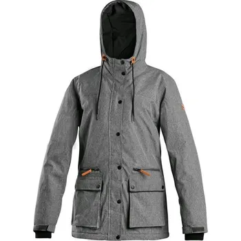 Dámská softshellová bunda CANIS Bunda CXS ARIZONA, zimní, dámská, šedá Velikost: XS