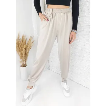 Sweetissima Dámské béžové kalhoty 62421BE Velikost: XS-M