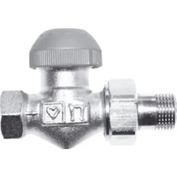 Ventil Herz TS-98-VHF termostatický ventil M30x1,5, 3/4" přímý, s plynulým přednastavením a číselnou stupnicí