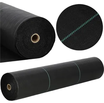 Mulčovací textilie Springos Netkaná krycí textilie AG0036 černá 90 g/m2 1,1 x 100 m