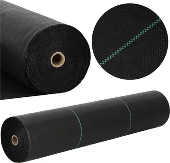 Mulčovací textilie Springos Netkaná krycí textilie AG0036 černá 90 g/m2 1,1 x 100 m