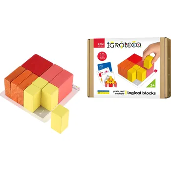 Hlavolam Stavebnice a hlavolam 2v1