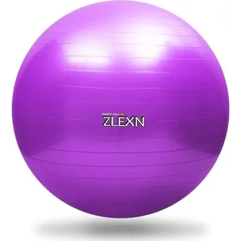 Gymnastický míč Gymnastický míč ZLEXN Yoga Ball 65 cm fialová