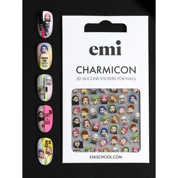 emi Charmicon 3D Silicone Stickers #203 Emoji - samolepka