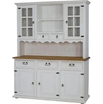 Příborník do zásuvky Kredenc z masivu VIT 104 SLIM - K02 tmavá borovice