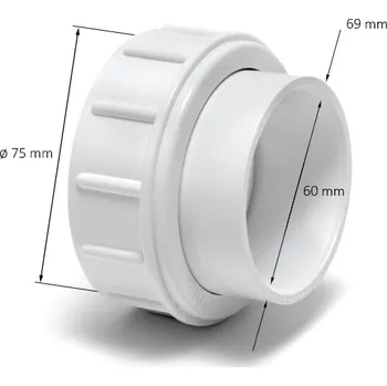 Bazénové čerpadlo Balboa Water Group Balboa Příruba k čerpadlu 2" (60 mm) - 1.10.570205