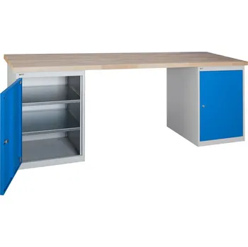 Dílenský stůl Dílenský stůl PROFI 200 cm, , šířka kontejnerů 550 mm