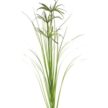umělá květina umělá tráva, Šáchor papírodárný / tráva Papyrus velká 120 cm