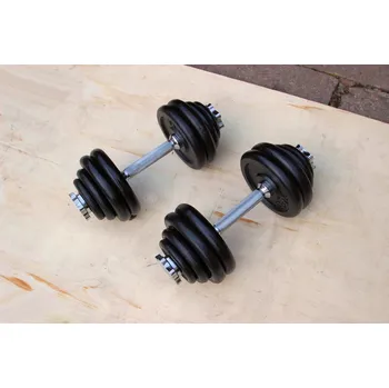 Nakládací činky 2x15kg Q