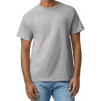 Oblečení a móda Pánské těžké pracovní triko Gildan Heavy T 185g/m Barva: šedá melír, Velikost: L G5000