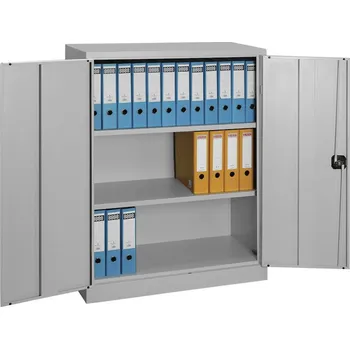 Policová skříň Kovová policová skříň 120 x 92 x 42 cm