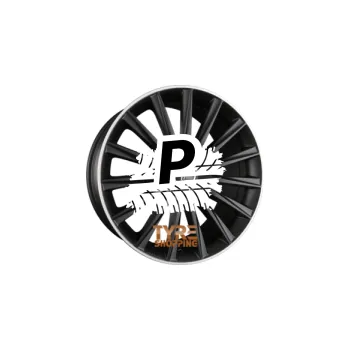 Alu kolo KESKIN KT18 TURBO Matt Black Lip Polish (MBLP) 7.00 x 17 ET 38 5x112