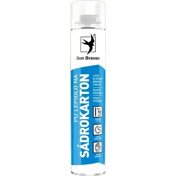 Průmyslové lepidlo Den Braven PU Lepidlo na sádrokarton 750 ml