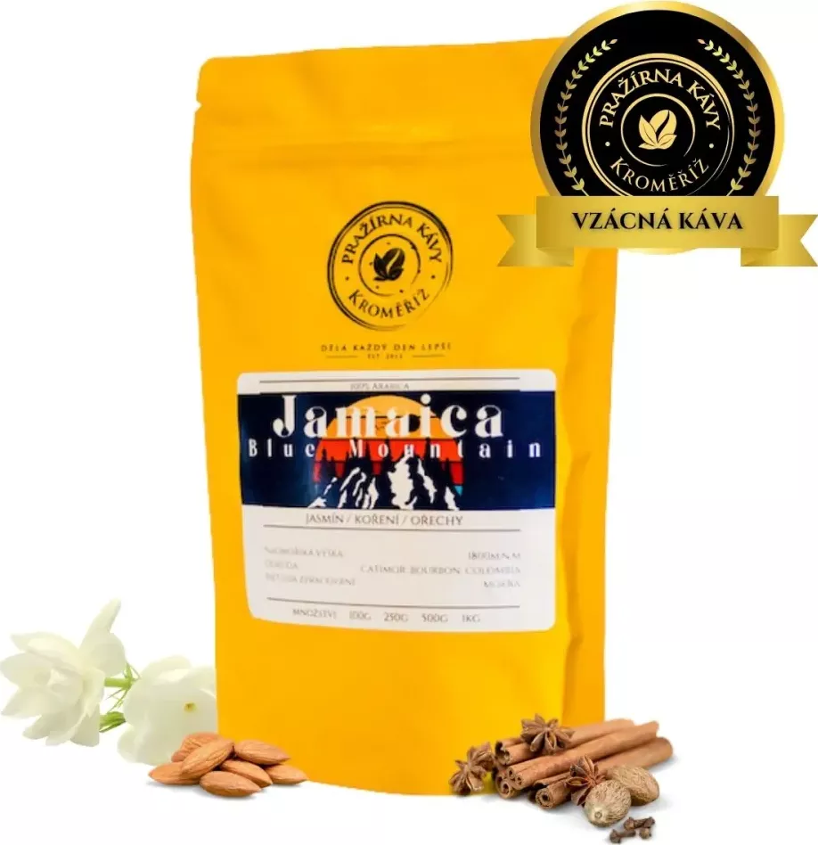 Jamaica Blue Mountain (Vzácná káva )