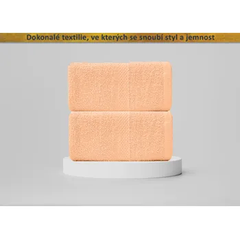 Top textil Dětský ručník Ekonom 40x60 cm meruňkový