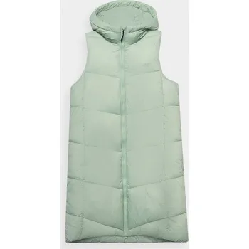 Dámská vesta 4F VEST JACKET F114 Dámská vesta US M 4FWSS24TVJAF114 LIGHT GREEN