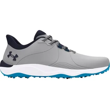 Under Armour Drive Pro SL pánské golfové boty, šedé černé, široká, bez spajků, 42.5