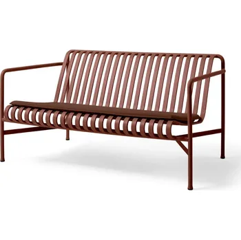 Podsedák HAY Textilní podsedák Palissade Lounge Sofa Seat Cushion, iron red