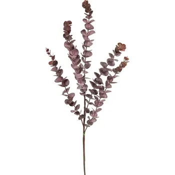 umělá květina umělá větev, Blahovičník - Eukalyptus spray fialový (5) v76 cm (FB108359560)