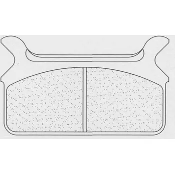 Brzdová destička Brzdové destičky CL BRAKES Street Sintered Metal - 2342RX3 HARLEY DAVIDSON FLTC Tour Glide Classic 1340 1990-1990