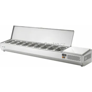 Pizza chladící pultová vitrína Asber GVL-200 (GN1/4)