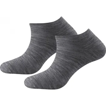 Pánské ponožky Nízké merino ponožky Devold pro každodenní nošení 2ks - Grey Velikost: 36-40