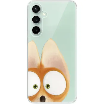 Pouzdro na mobilní telefon Odolné silikonové pouzdro iSaprio - Fox 02 - Samsung Galaxy S23 FE