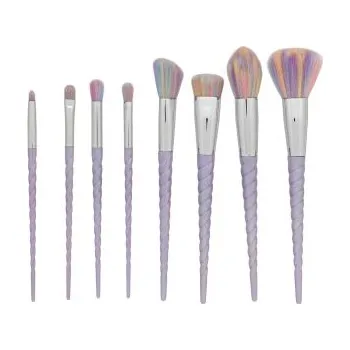 Kosmetický štětec MIMO Makeup Brush Set Unicorn Pastel sada štětců 8 Pcs