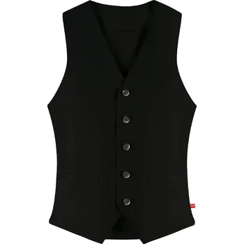 Gastro oděv Pánská číšnická vesta TOMA - černá XL T-128-B-XL