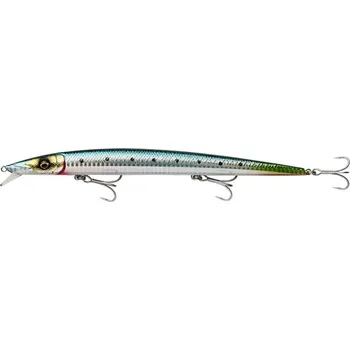 Umělá nástraha Wobler Savage Gear Barra Jerk Floating 19cm 25gr Sardine