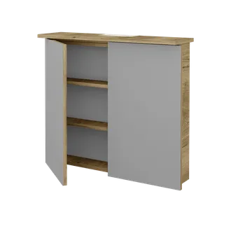 Koupelnový nábytek Dřevojas Dvoudveřová galerka SANI GA2O 80 - D26 Ontario