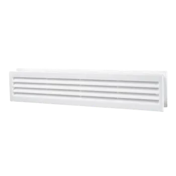 Větrací mřížka Dveřní mřížky 2 ks Barva: Bílá vnější 453 x 91 / vnitřní 428 x 70