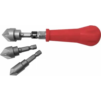 Dílna Záhlubníky s madlem, 3 ks, průměr 12, 16, 19 mm - MAGG