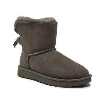 Dámská zimní obuv Ugg Sněhule W Mini Bailey Bow II 1016501 Šedá 36