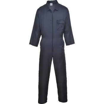 PORTWEST NYLON C803 / Kombinéza se zipem - námořní modrá M