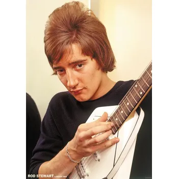 Plakát Plakát, Obraz - Rod Stewart - RSG with Vox 12-string 1964