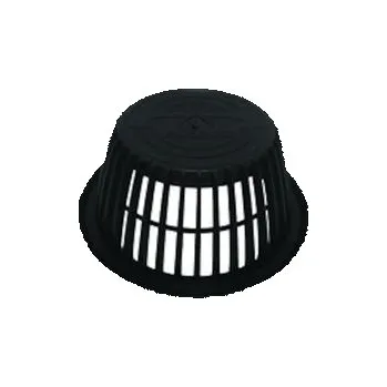 Větrací mřížka VILPE (Finsko) AM ochranná mřížka pro vpusti nebo okapy Průměr [mm]: Vnitřní Ø 168