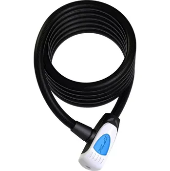 Zámek na kolo XLC Spirálový kabelový zámek Al Capone III LO-L08, Ø 10mm/1850mm