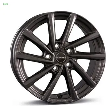 Alu kolo alu-kola Borbet V 7x16, 5x112 ET48, antracitový lesklý
