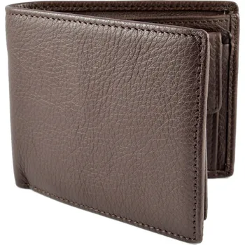 Peněženka Hnědá kožená peněženka Europe - Collin Rowe