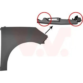 Blatník karosérie Blatník VAN WEZEL 4346658