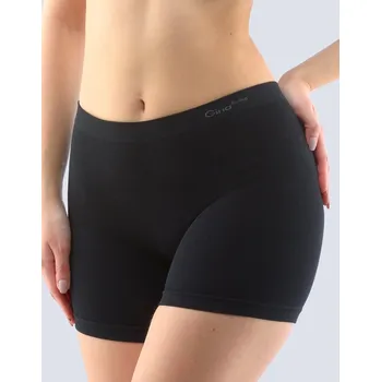 Kalhotky Gina Výhodné balení 5 kusů - Bambusové dámské boxerky 03013P Barva/Velikost: černá / M/L