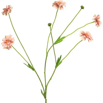 umělá květina Umělé květina, Chrpa + Centaurea Madelon růžová V64 cm