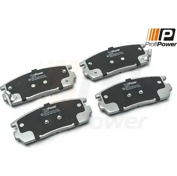 Brzdová destička Sada brzdových destiček, kotoučová brzda ProfiPower 1B2078