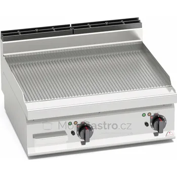 Kuchyňský gril Grilovací rýhovaná plotna Bertos E7FR8BP-2
