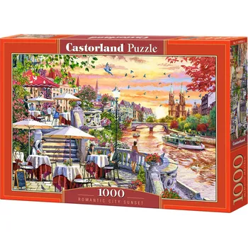 Puzzle Puzzle Castorland 1000 dílků - Romantika ve městě