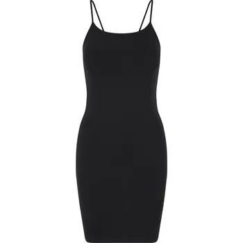 Dámské šaty Ladies Stretch Jersey Slim Dress - black XXL