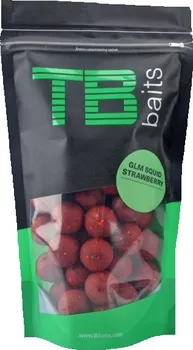 Boilies TB Baits Boilie 16 mm/250 g GLM Squid Strawberry