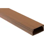 MALPRO Lišta EILM 18x13 vkládací, imitace tmavého dřeva 2m D1010-8835K